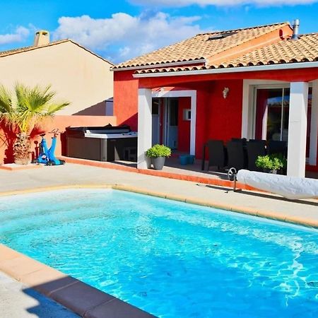 Villa Elegante A Carcassonne Avec Jardin Et Jacuzzi Dış mekan fotoğraf