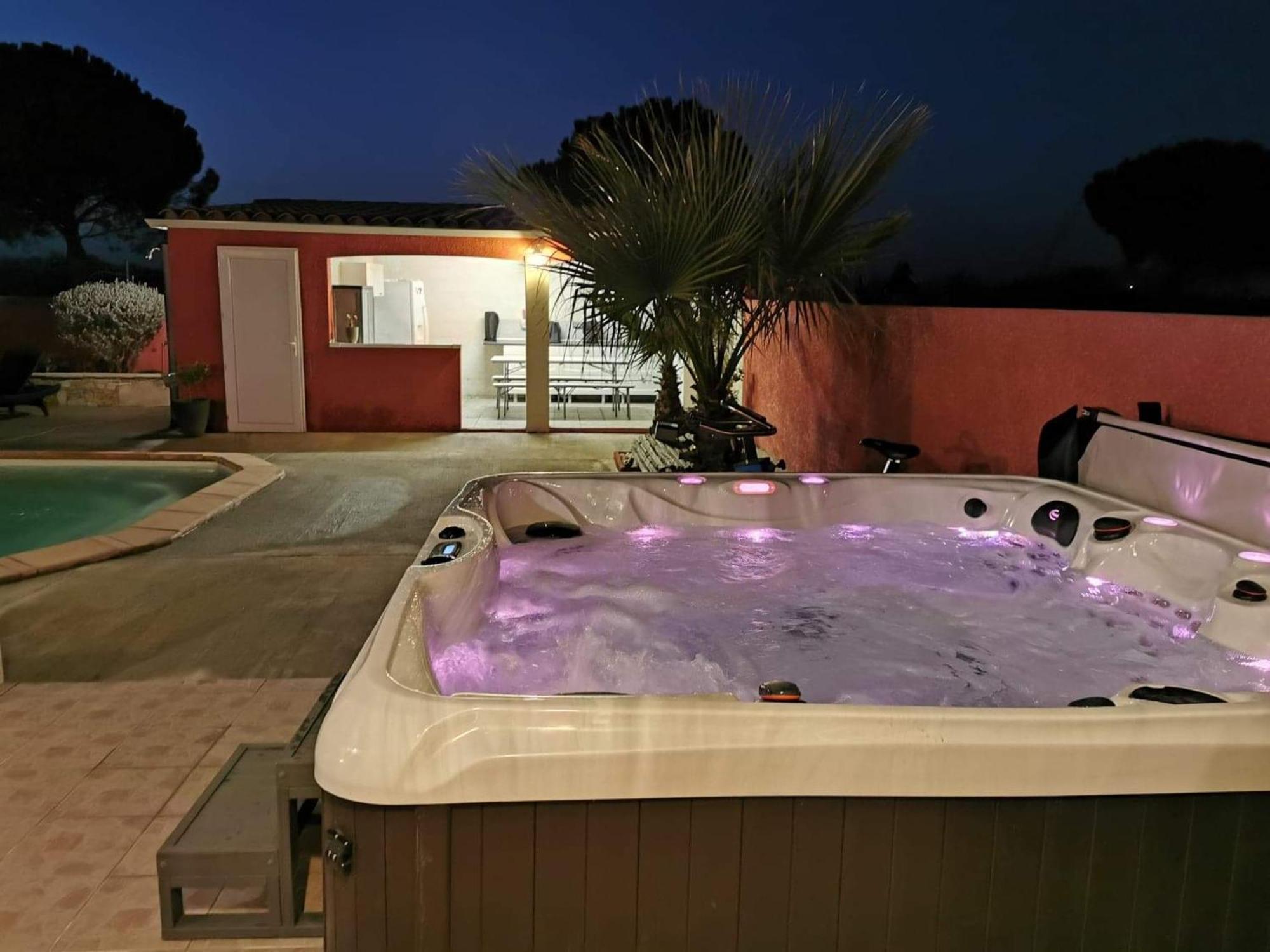 Villa Elegante A Carcassonne Avec Jardin Et Jacuzzi Dış mekan fotoğraf